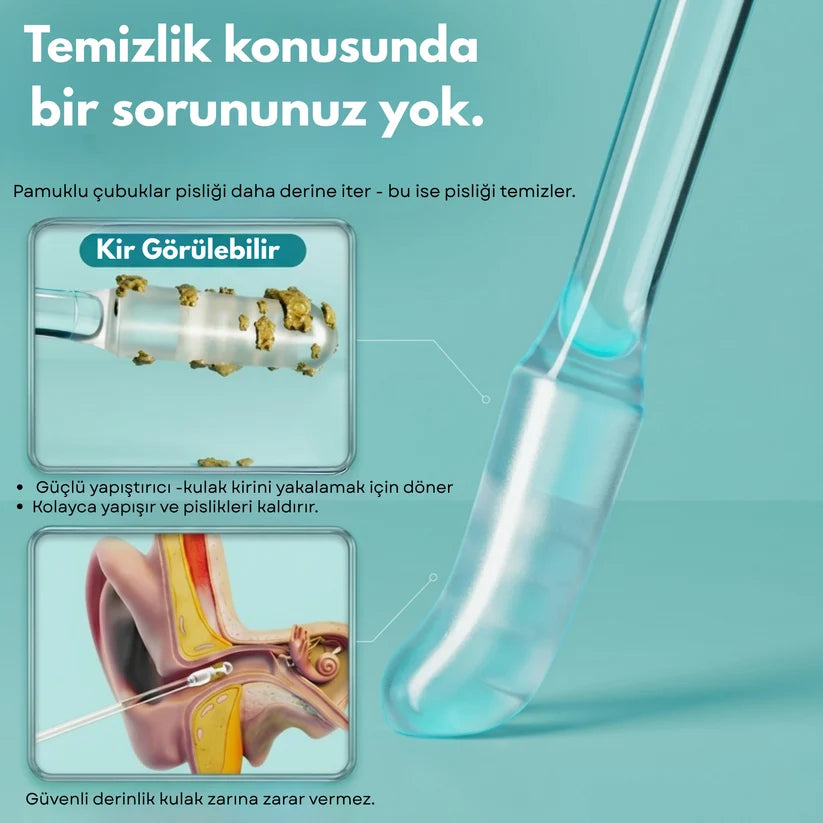 grstick™ Yapışkan Kulak Temizleme Çubuğu